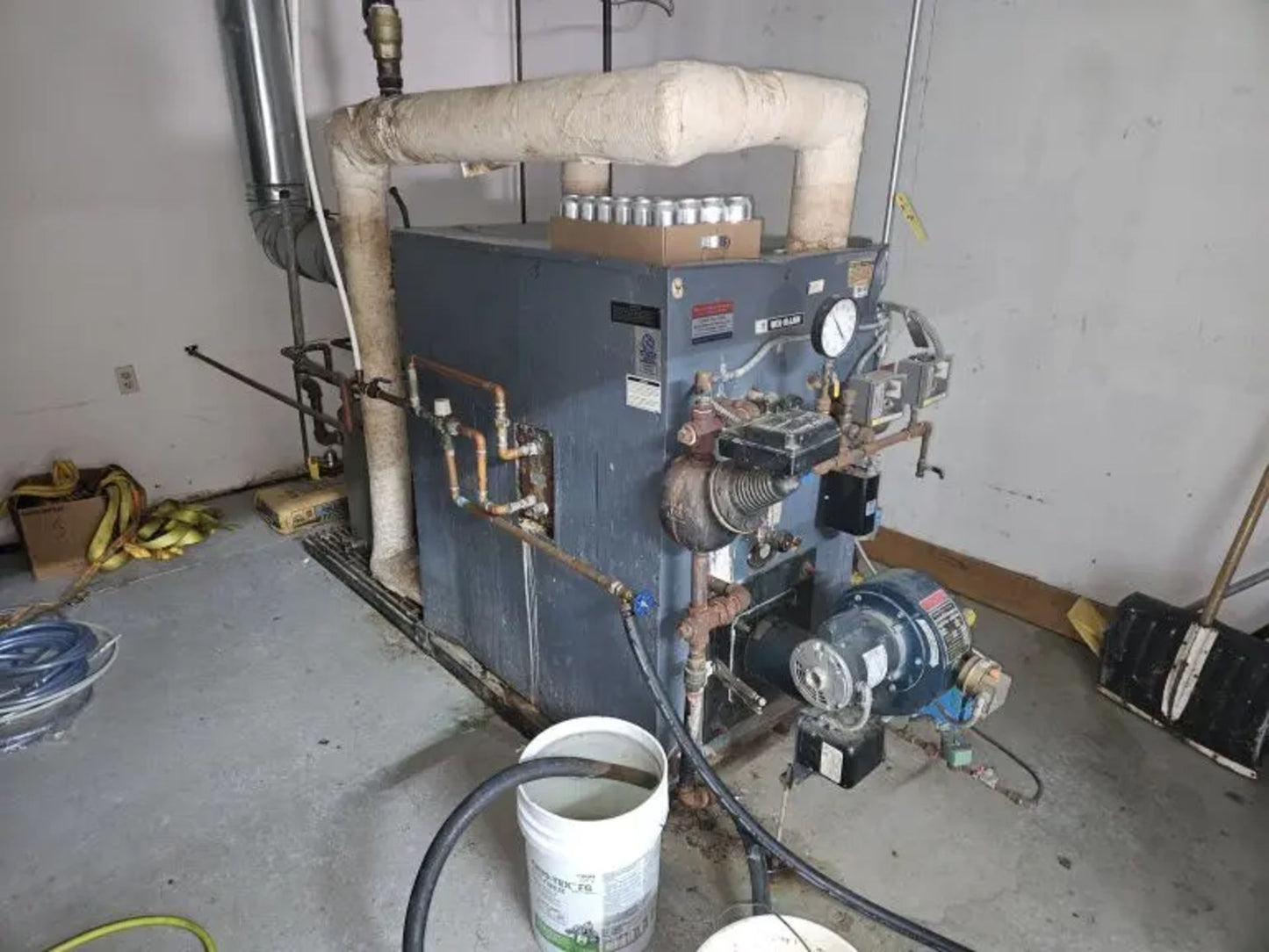 Weil McLain Model 78 (678) Natural Gas Low Pressure Steam Boiler