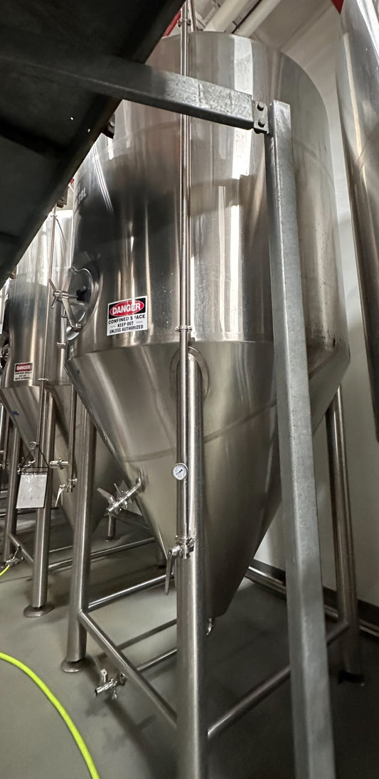 60BBL Unitanks – Glycol Jacketed & Insulated – From Brewery Closure