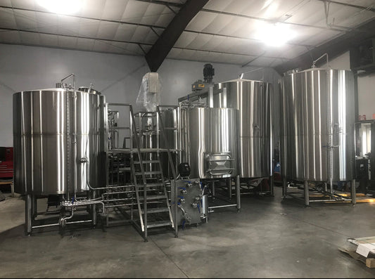 (Reduced!) 20bbl & 5bbl Combo Rocky Mountain 6-vessel Brewhouses with 20bbl BK/WP, 20BBL MLT, 60bbl HLT, 50bbl