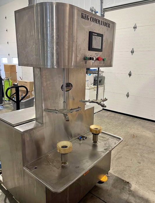 (Reduced!) ABE Keg Commander 2-Head Semi-Auto Keg Washer – 3 Phase 480V $6,990  · In stock