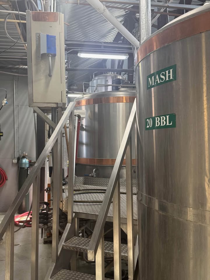 (Heavily Reduced!) 20hl HDP Brewhouse w/ Mashtun/Whirlpool, Boil Kettle, 3 pumps, HLT